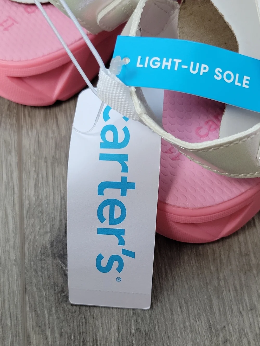 Carter's Girls Size 11 Light Up Daisy Sandals NWT